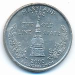 США, 1/4 доллара (2000 г.)