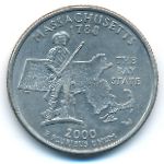 США, 1/4 доллара (2000 г.)