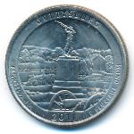 США, 1/4 доллара (2011 г.)