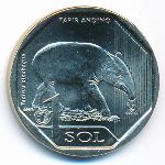 Перу, 1 соль (2018 г.)