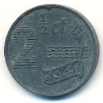 Нидерланды, 2 1/2 цента (1941 г.)