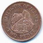 Джерси, 2 пенса (2012 г.)