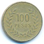 Колумбия, 100 песо (1992–1993 г.)