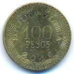 Colombia, 100 pesos, 2016