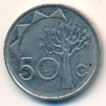 Намибия, 50 центов (1993–2010 г.)