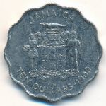 Ямайка, 10 долларов (1999–2005 г.)
