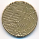Бразилия, 25 сентаво (2008 г.)