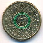 Австралия, 2 доллара (2016 г.)