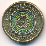 Австралия, 2 доллара (2017 г.)