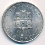 Гибралтар, 1 крона (1969–1970 г.)