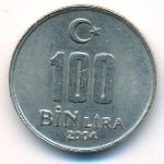 Турция, 100000 лир (2004 г.)
