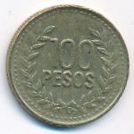 Colombia, 100 pesos, 2011