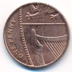 Great Britain, 1 penny, 2012