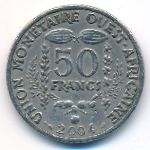 Западная Африка, 50 франков (2004 г.)