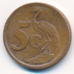 South Africa, 5 cents, 2003