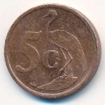 ЮАР, 5 центов (2010 г.)