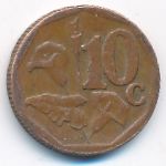 South Africa, 10 cents, 2012
