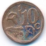 South Africa, 10 cents, 2012