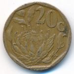ЮАР, 20 центов (1995 г.)