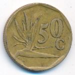 ЮАР, 50 центов (1992 г.)