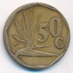 ЮАР, 50 центов (1995 г.)