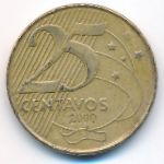 Бразилия, 25 сентаво (2000 г.)