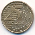 Бразилия, 25 сентаво (2010 г.)