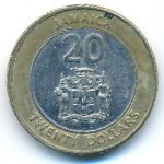 Ямайка, 20 долларов (2000 г.)