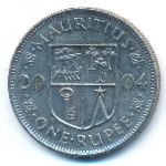 Mauritius, 1 rupee, 2004