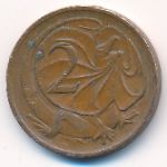 Австралия, 2 цента (1971 г.)