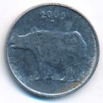 India, 25 paisa, 1991&ndash;2002