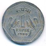 Индия, 1 рупия (1984–1987 г.)