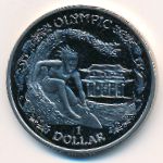 Virgin Islands, 1 dollar, 2019