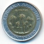 Аргентина, 1 песо (2010 г.)