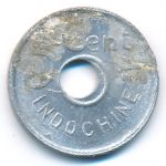 French Indo China, 5 cents, 1943