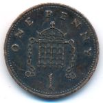 Великобритания, 1 пенни (1990 г.)