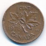 Канада, 1 цент (1978 г.)