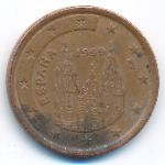 Испания, 5 евроцентов (1999 г.)