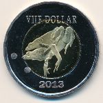 Saba., 5 dollars, 2013