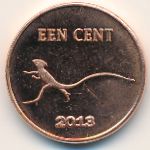 Saba., 1 cent, 2013