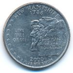 США, 1/4 доллара (2000 г.)