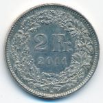 Switzerland, 2 francs, 2011