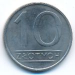 Польша, 10 злотых (1985 г.)