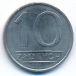 Польша, 10 злотых (1985 г.)
