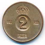 Швеция, 2 эре (1956 г.)
