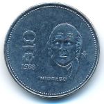 Mexico, 10 pesos, 1988