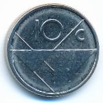 Aruba, 10 cents, 2012