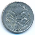Австралия, 5 центов (1999 г.)