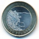 Гибралтар, 2 фунта (2020 г.)