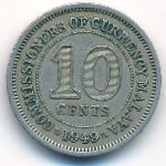 Малайя, 10 центов (1949 г.)